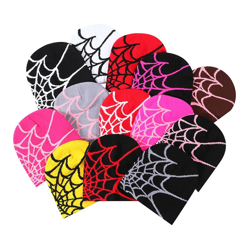 Bonnets Toile D'Araignée - Style Y2K