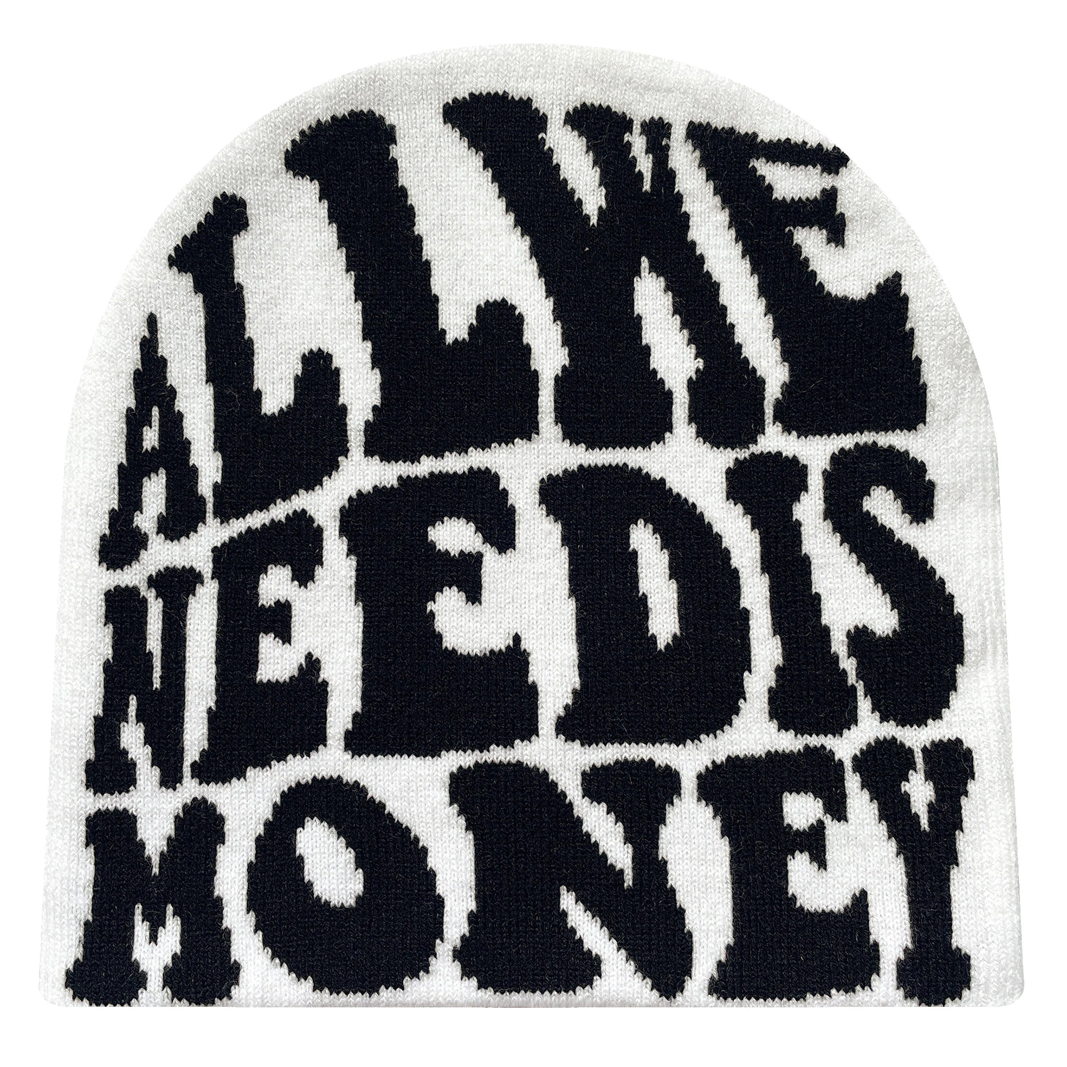 Bonnets All We Need is Money - Style Y2k