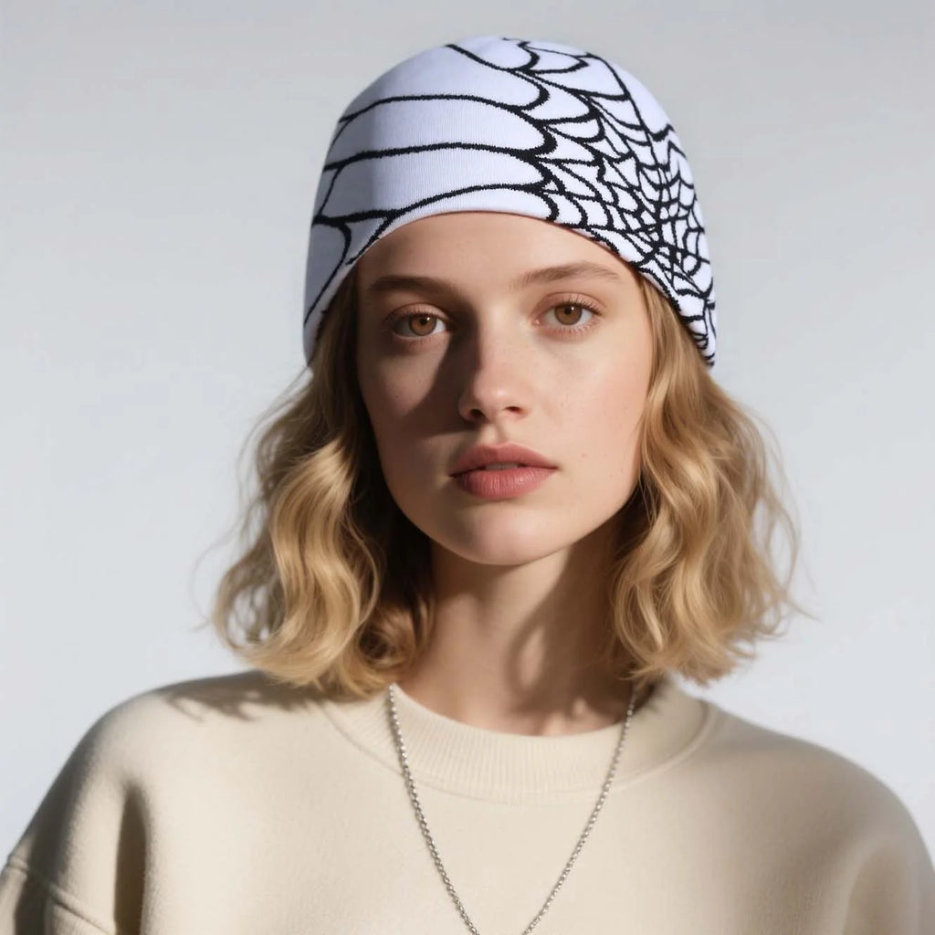 Bonnets Toile D'Araignée - Style Y2K