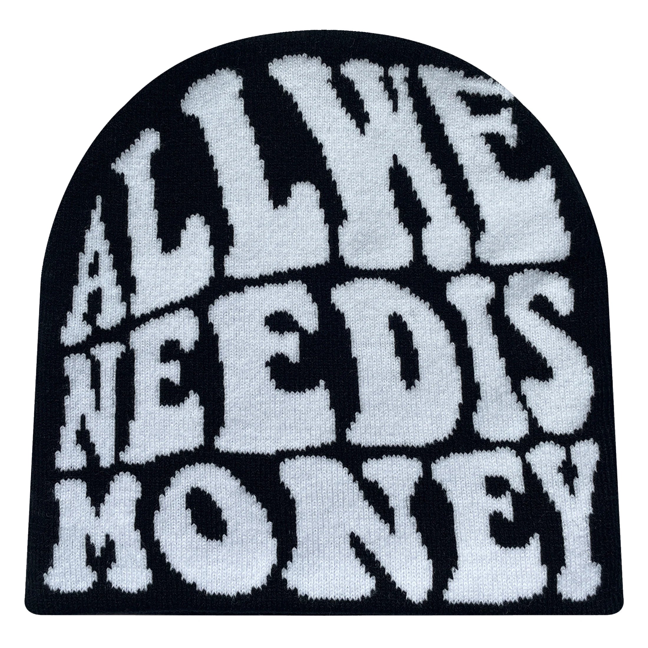 Bonnets All We Need is Money - Style Y2k